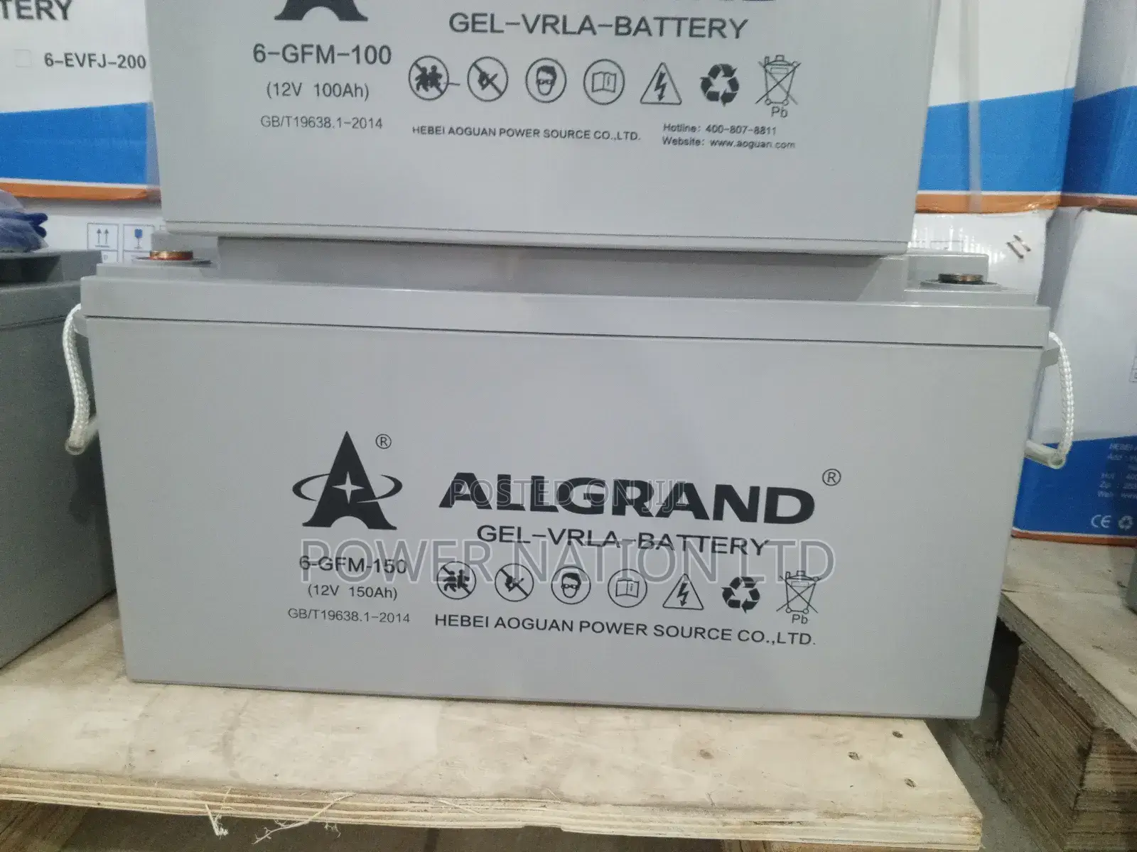 150ah Allgrand Pure Gel Battery