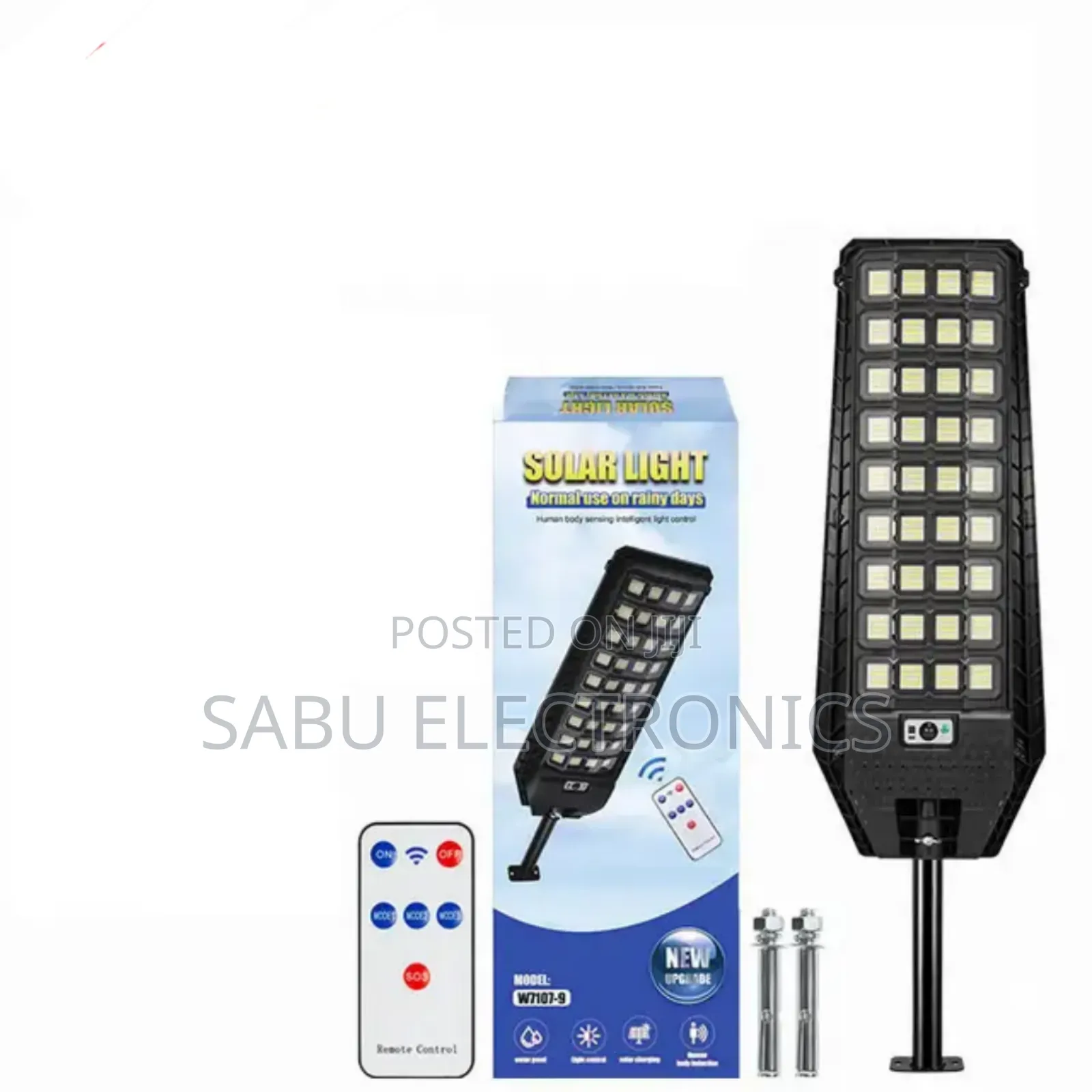 Intelligent Solar Street Light With Remote and Human Sensing