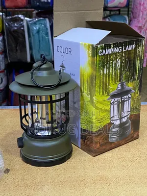 Rechargeable Camping Light Lantern-Multi Color