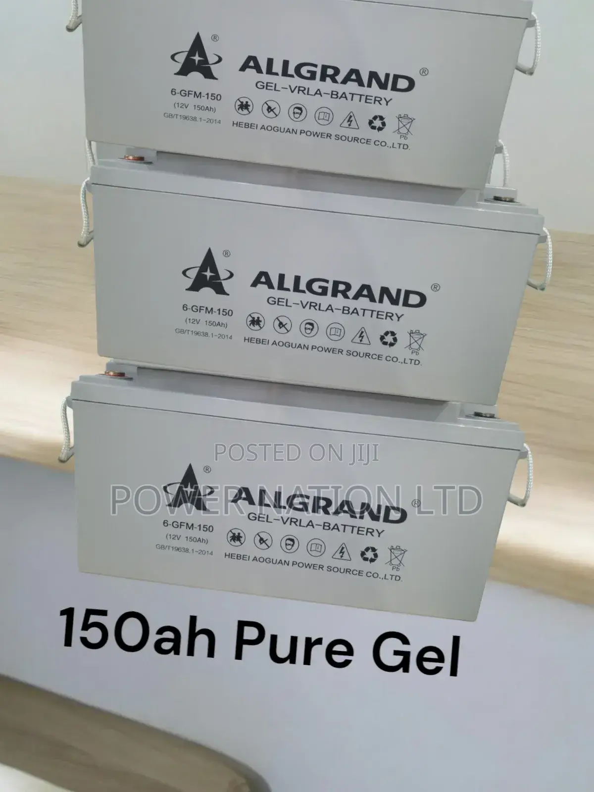 150ah Allgrand Turbo Pure Gel Battery