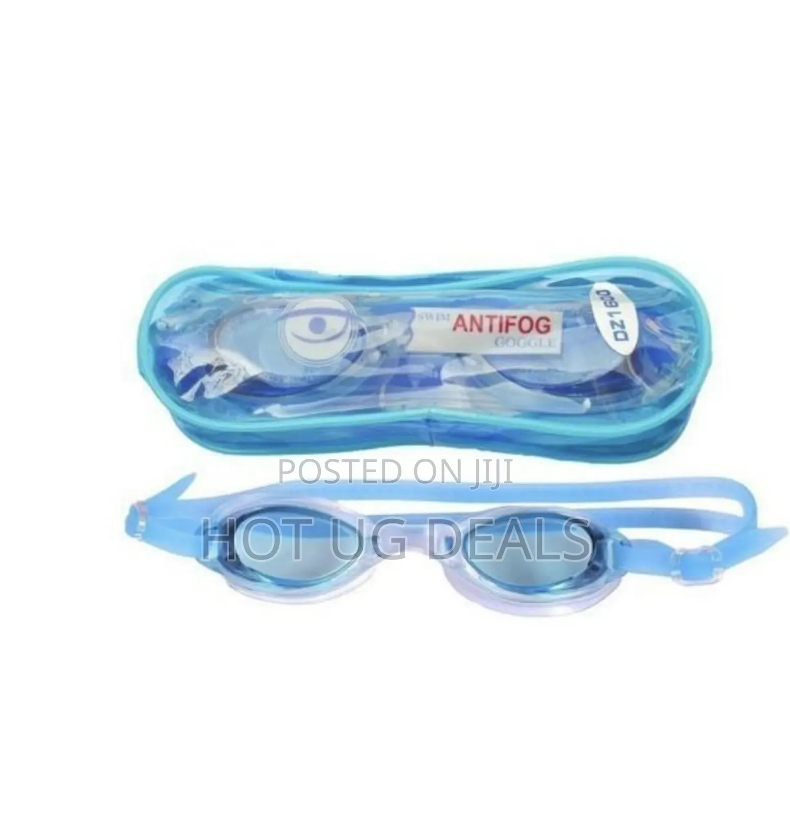 Swimming Gear Set Swimming Googles And Swimming Cap - Blue