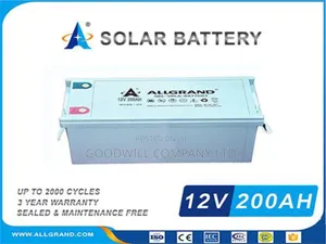200ah Allgrand Pure Gel Battery