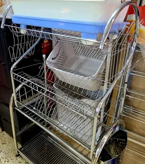 Dish Racker Stainless Steel 3tiers