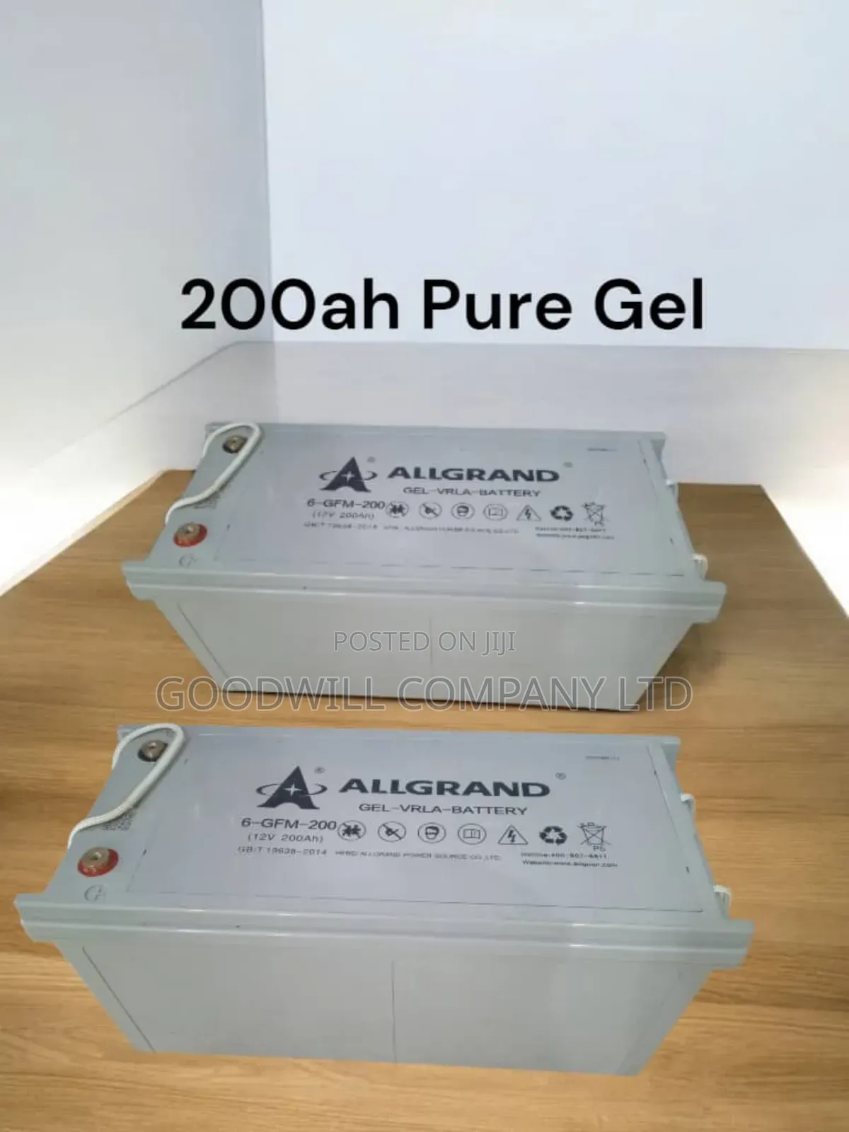 200ah Allgrand Turbo Pure Gel Battery