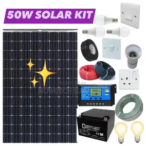 50W Solar System Full Kit/ Sunrise