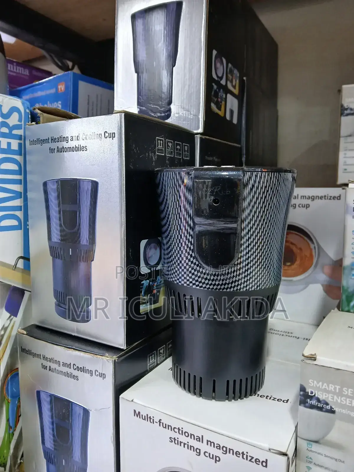 Intelligent Heating Cooling Cup for Automobiles
