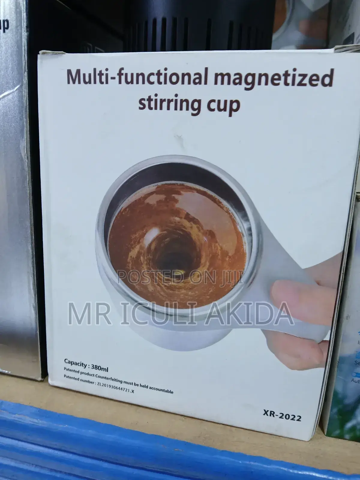 Multifunction Magnetised Stirring Cup