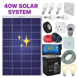40W Solar System Full Kit Kodu
