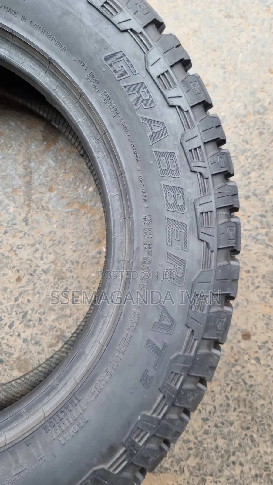 215/65r16 General All Terrain Origin Used Tyres