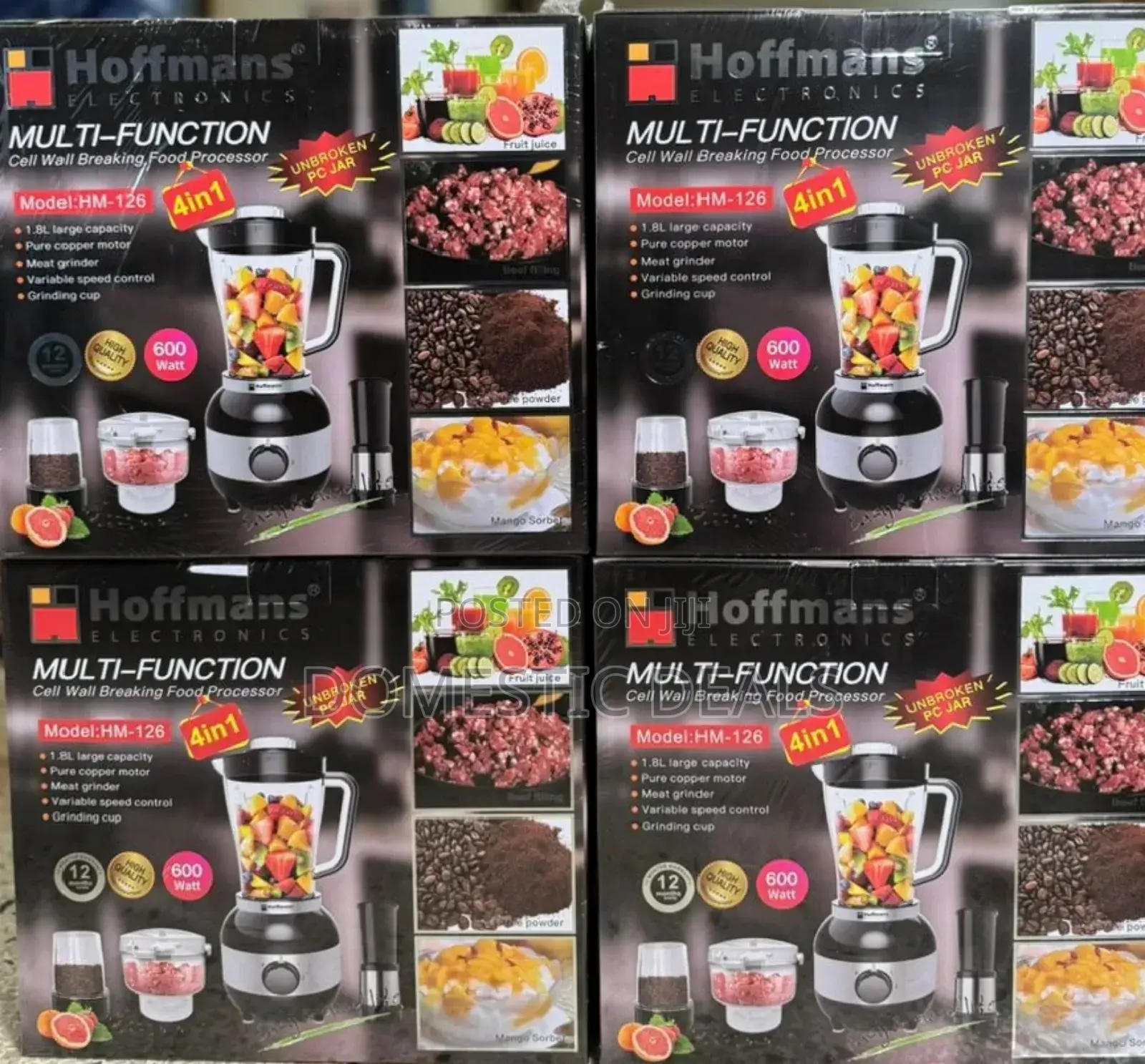 Hoffman Cell Wall Breaking Food Processor