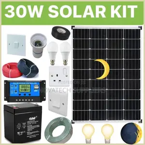 30W Solar System Full Kit KKGH