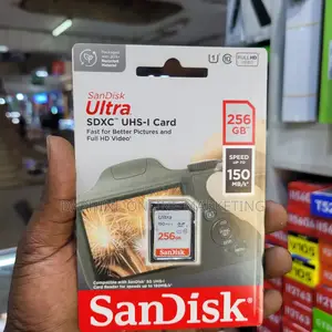 256gb Sandisk SD Card/256gb Ultra SDXC Camera Card