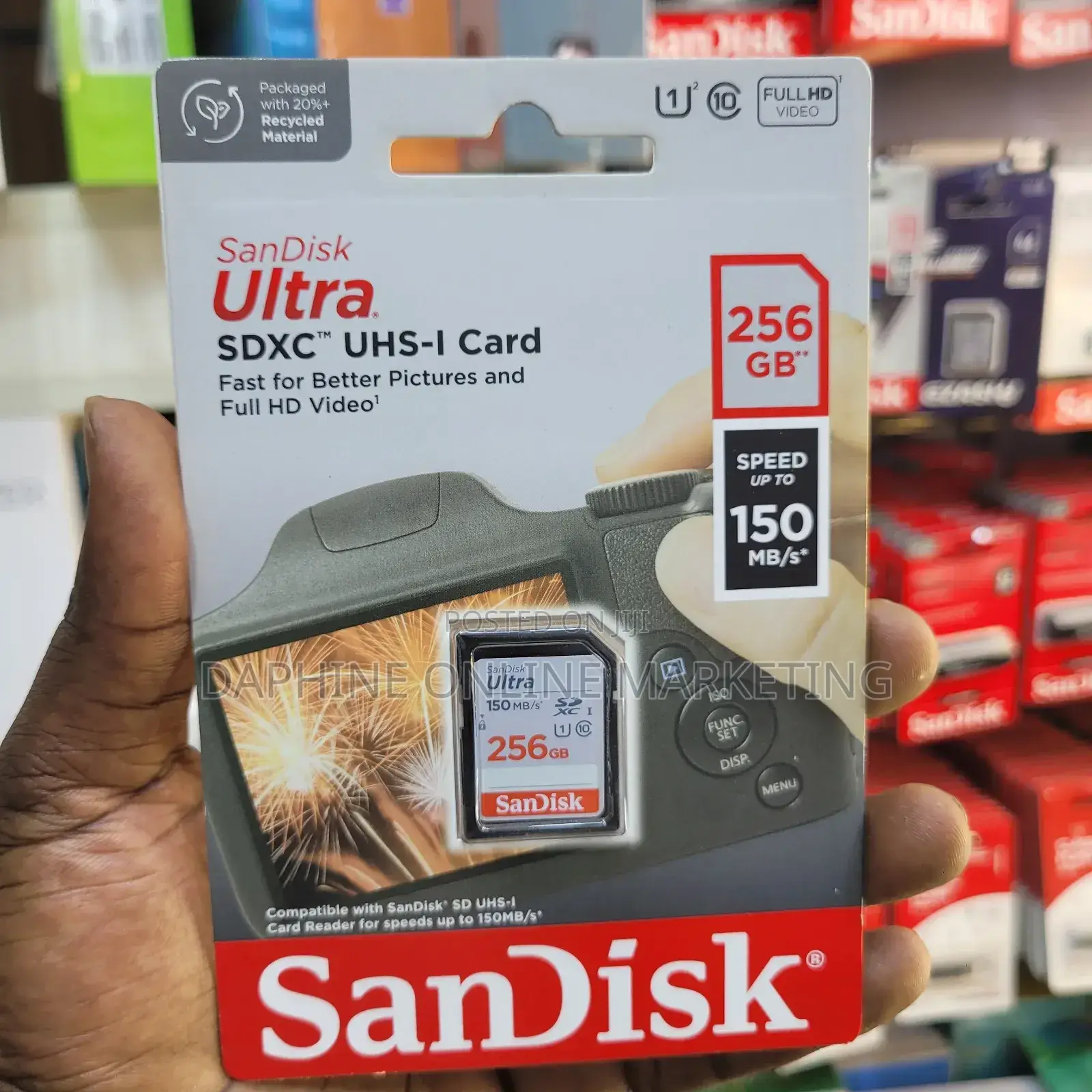 256gb Sandisk SD Card/256gb Ultra SDXC Camera Card
