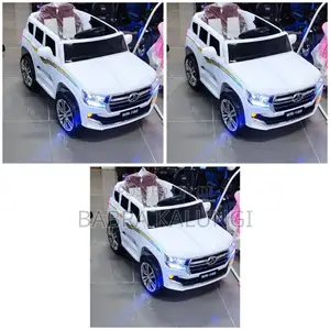 Mercedes White Kids Toy Car