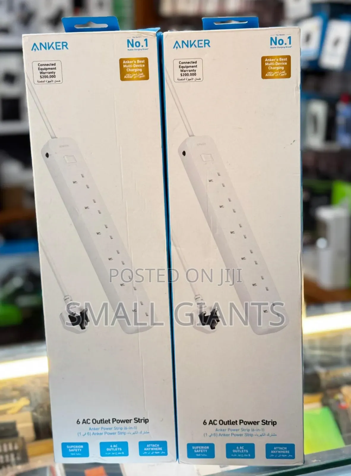 Anker 6 AC Outlet Power Strip