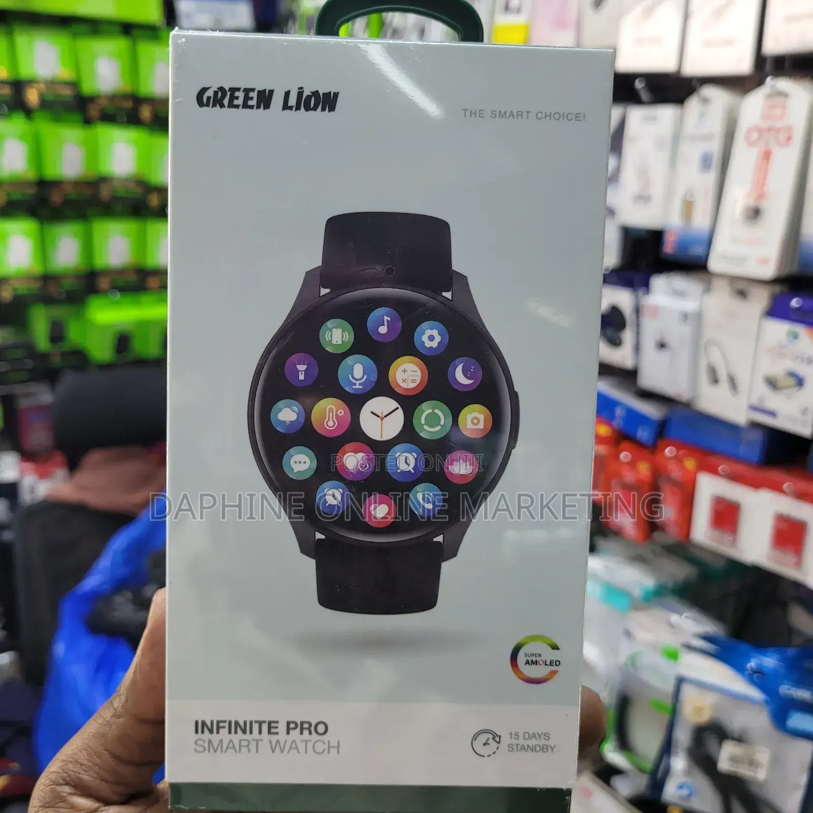 Green Light Smart Watch/Infinite Pro Smart Watch