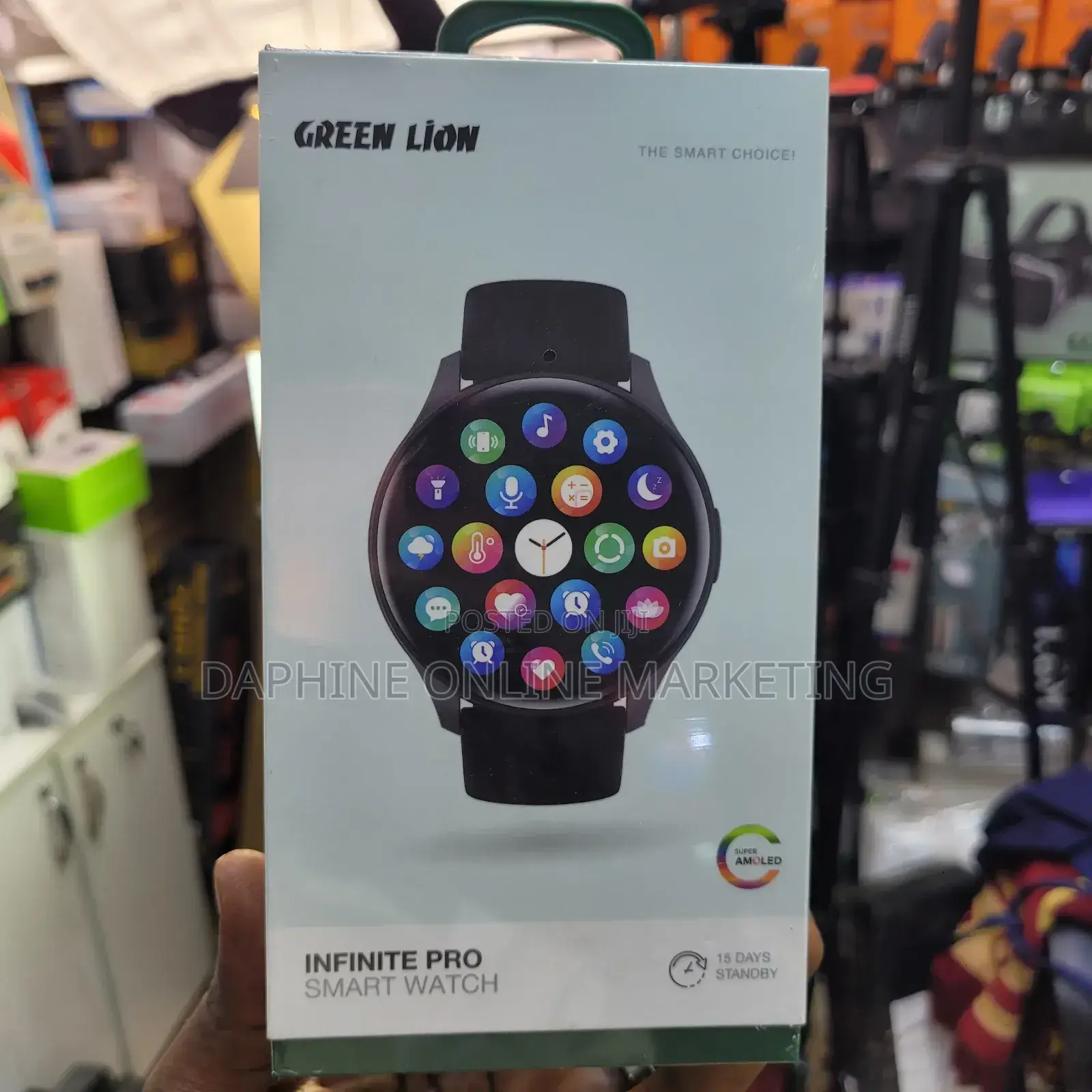Green Light Smart Watch/Infinite Pro Smart Watch
