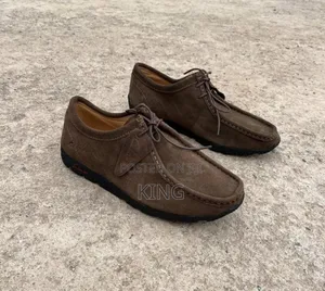 Photo - Loftus Clarks Black/Brown Suede Shoes