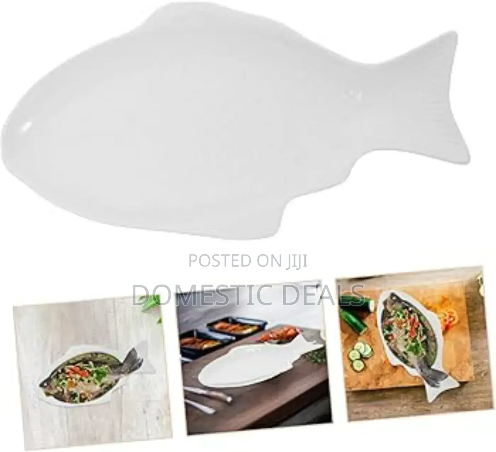 Ceramic Fish Plate Tray