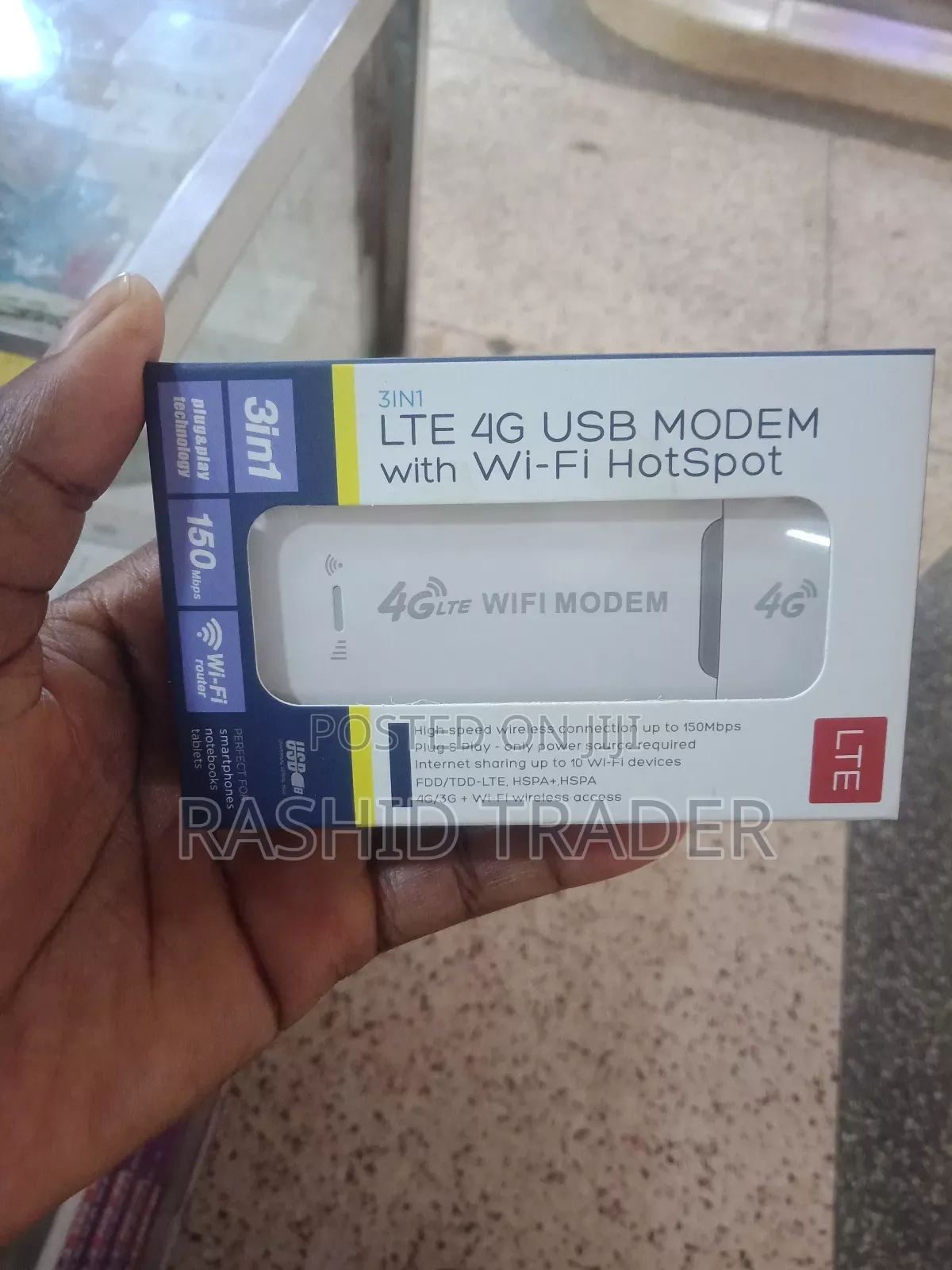 3 in 1 LTE 4g Usb Modem With Wi-Fi Hot Sport