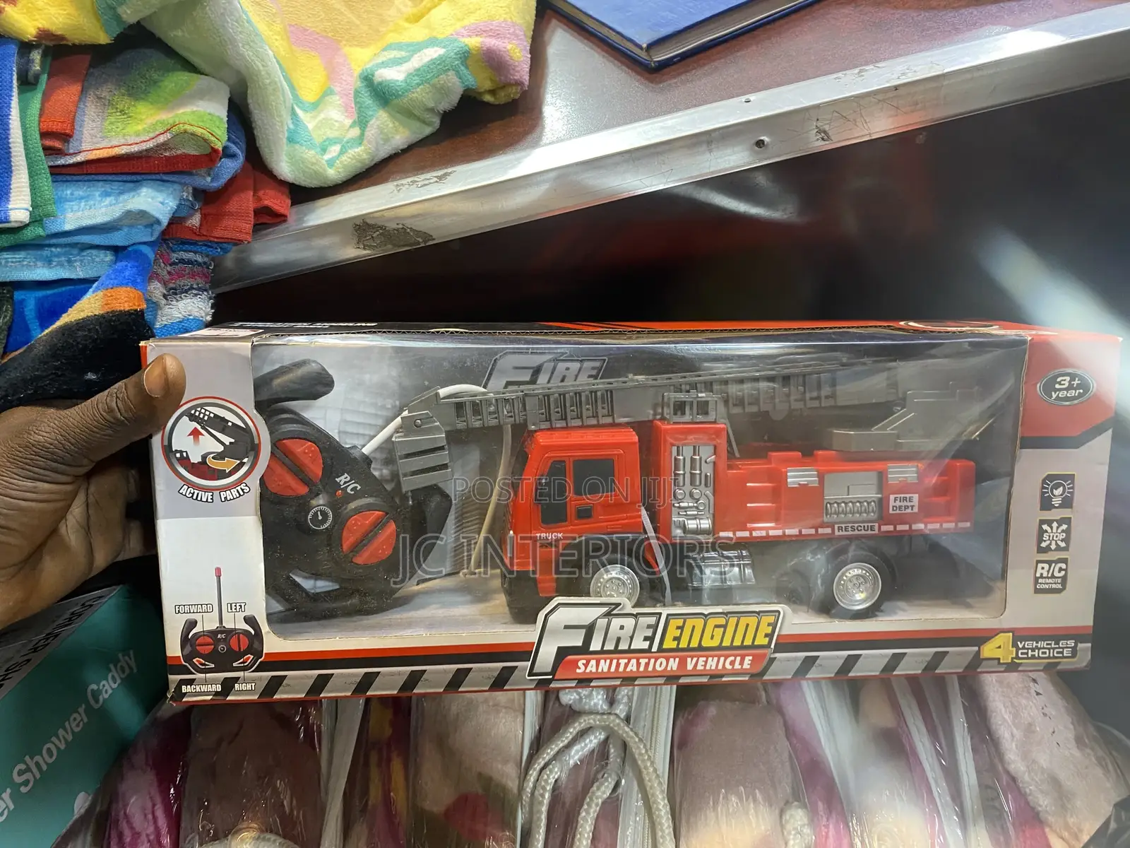 Fire Truck With Remote