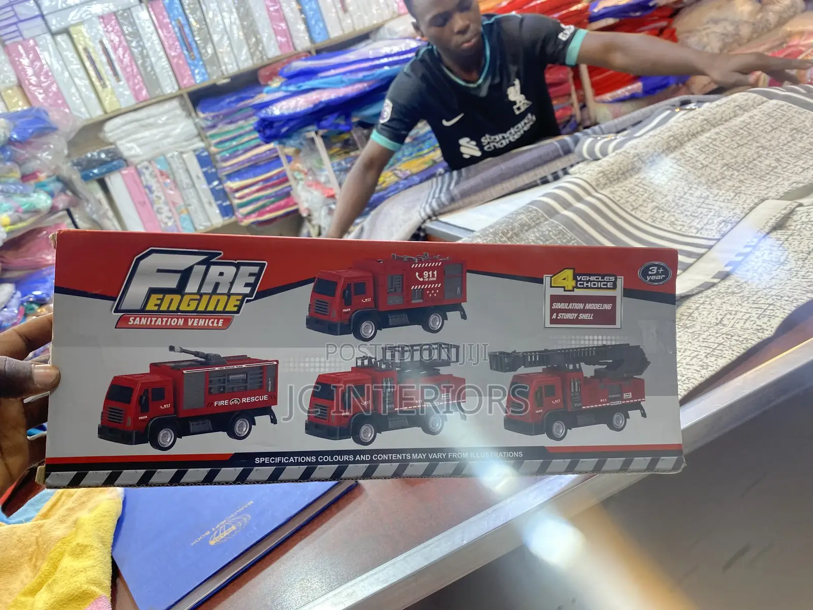 Fire Truck With Remote