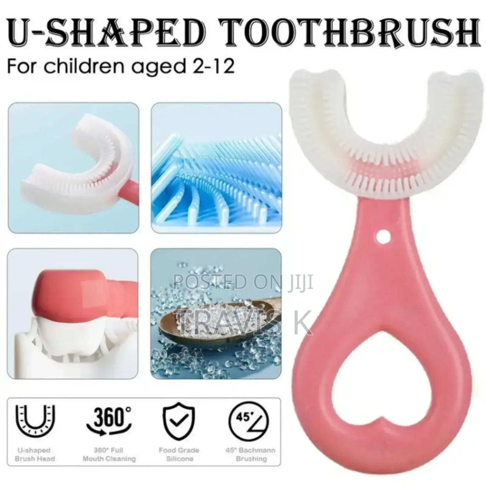 U Shaped Children's Toothbrush