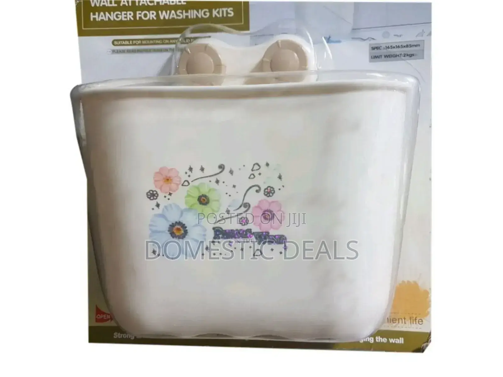 Wall Attachable Toothbrush Basket