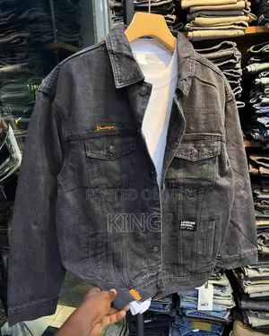 Clash Grey Jacket. Jean Jackets