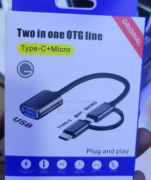 Type C and Micro Otg Cable