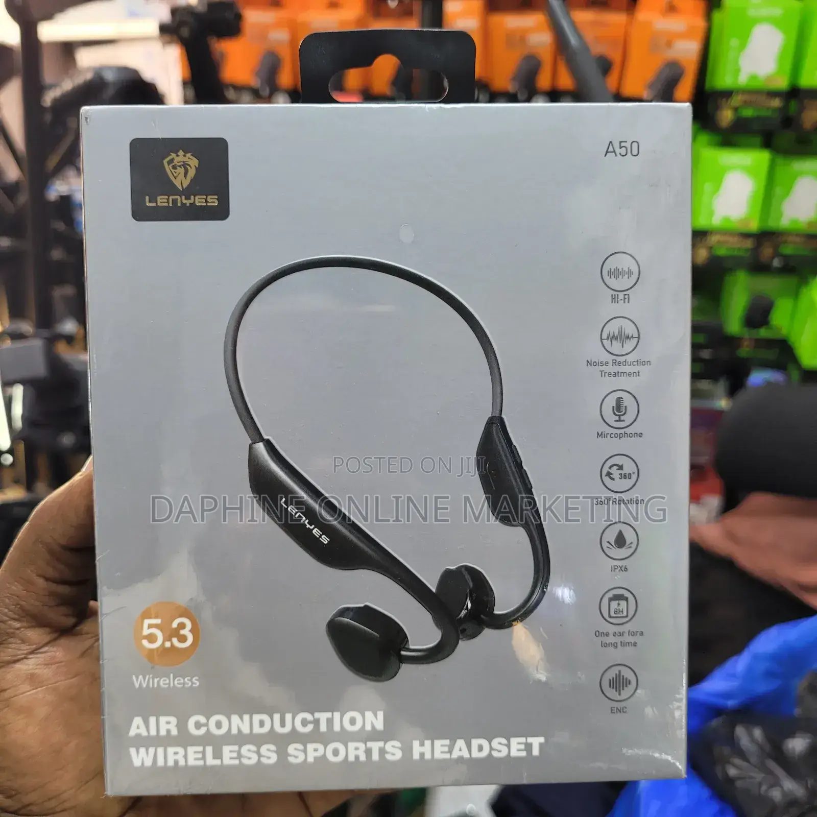 Lenyes Bone Conduction Wireless/ Sports Headset A50 Lenyes
