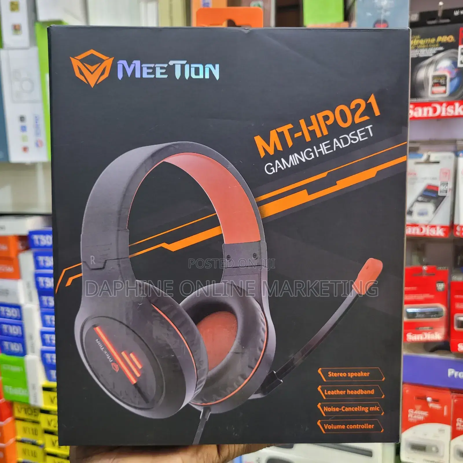 Super Bass Gaming Headset/Noise Control Gaming Headset