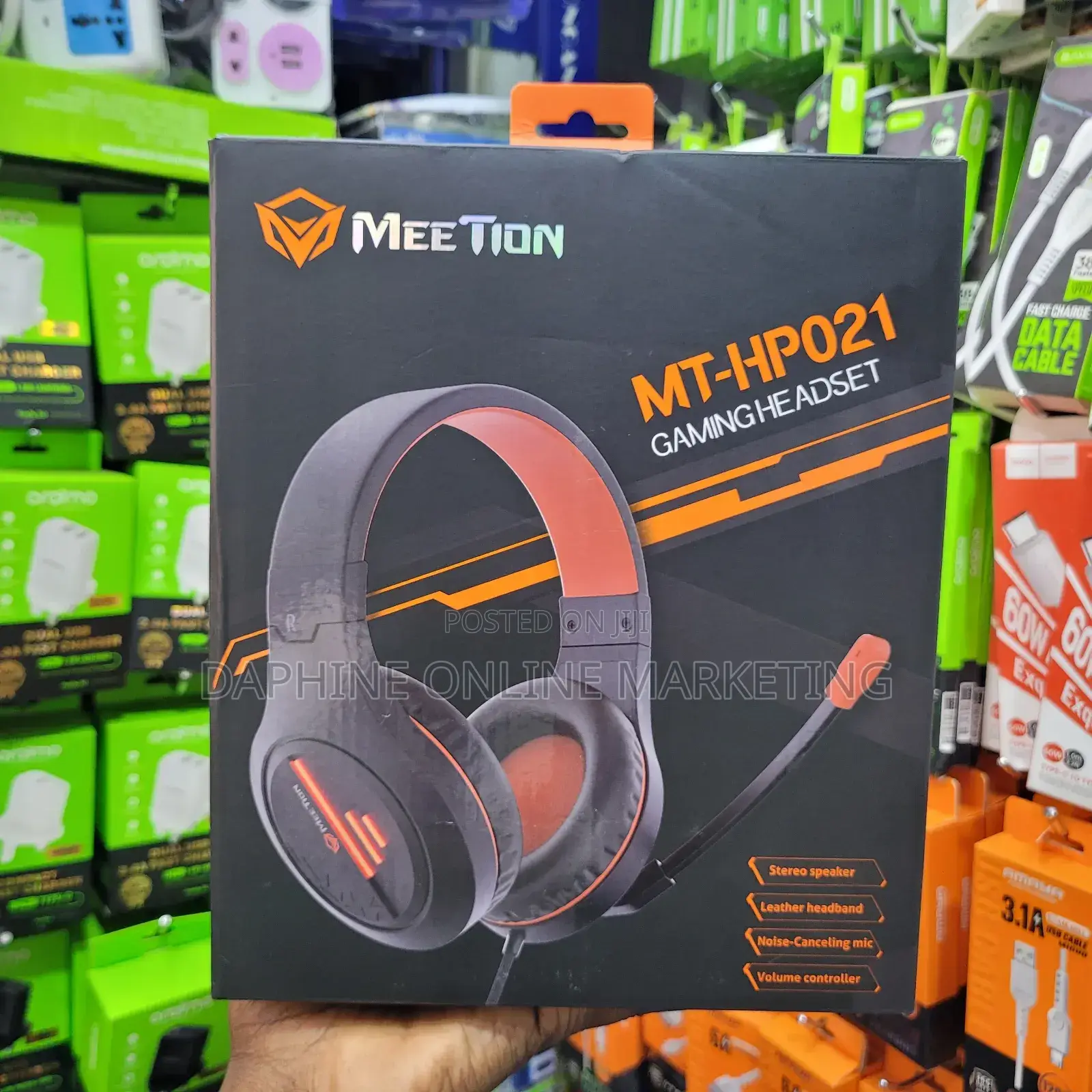 Super Bass Gaming Headset/Noise Control Gaming Headset
