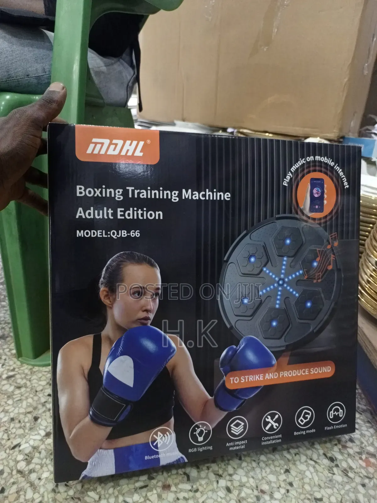 Wall-Mounted Music Boxing Machine