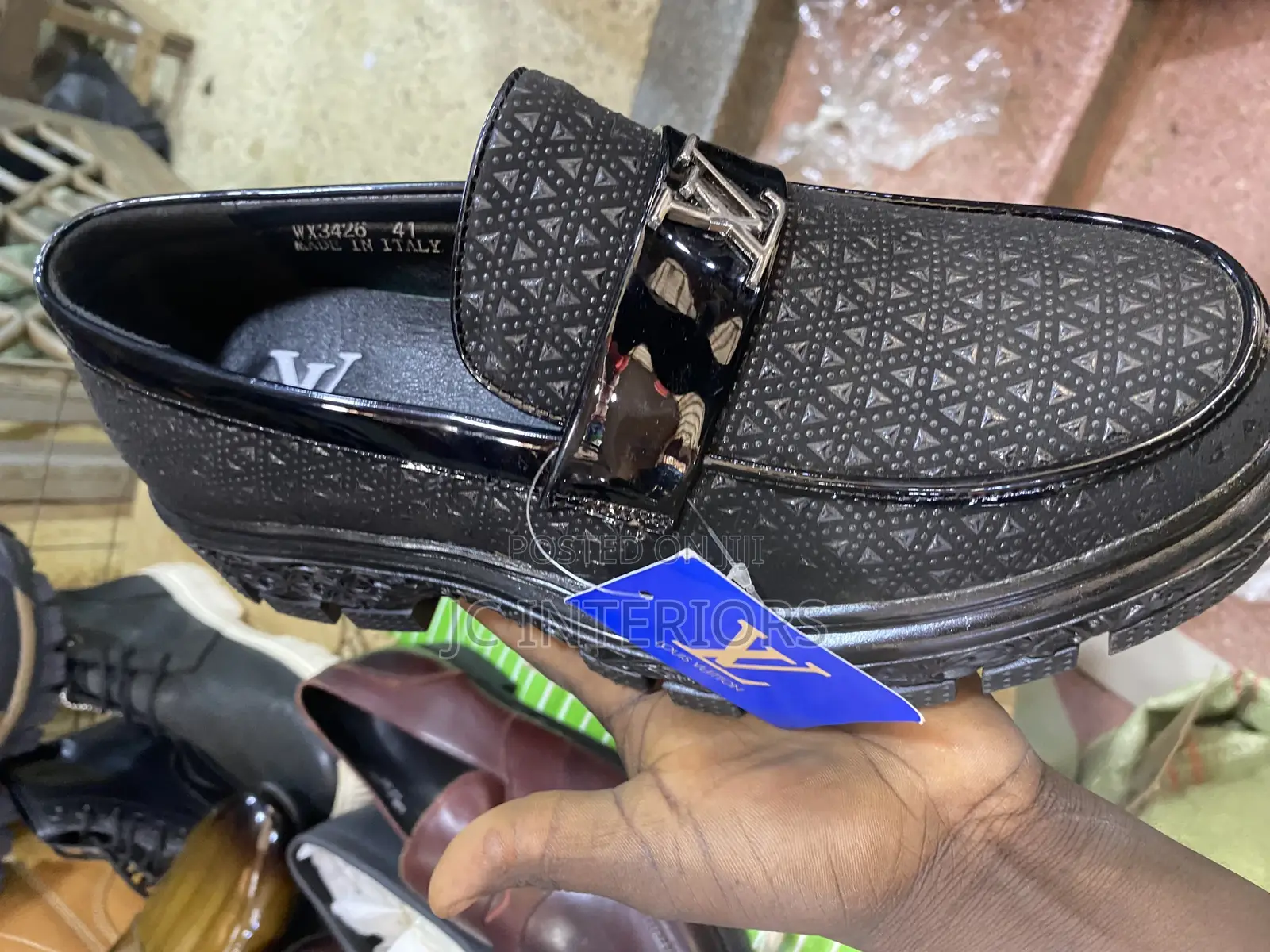 LV Patterns Shoes Men's