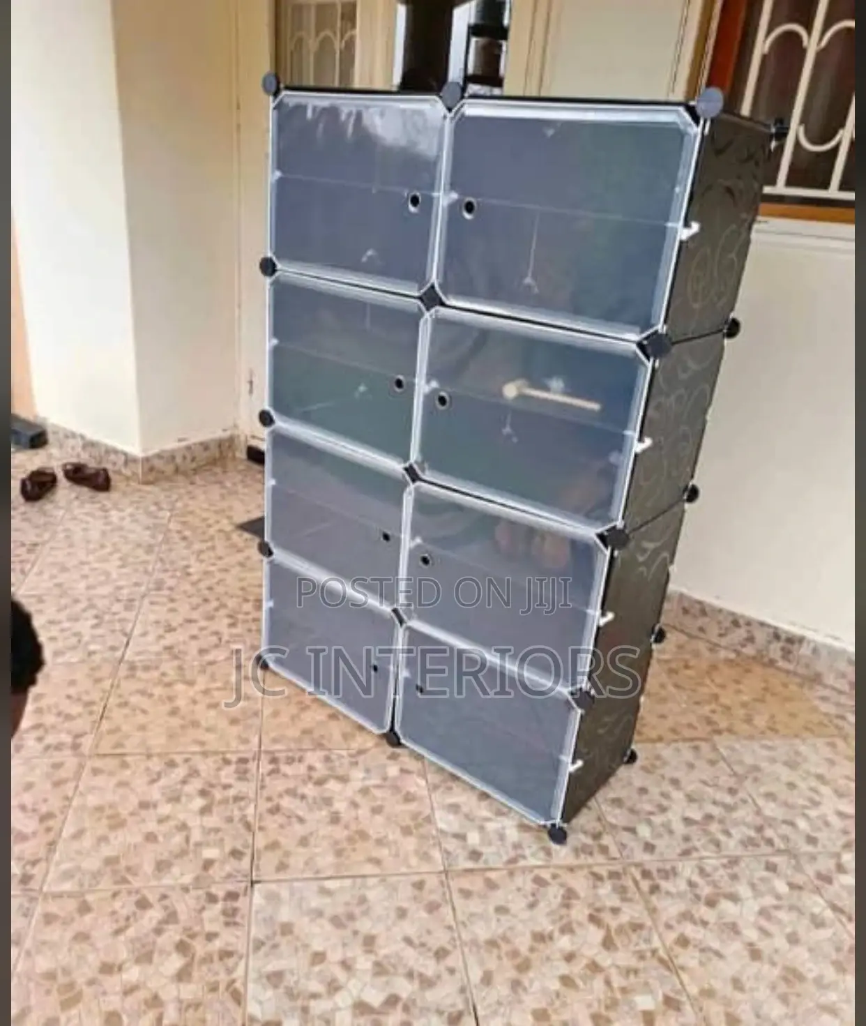 8 Door Plastic Closets