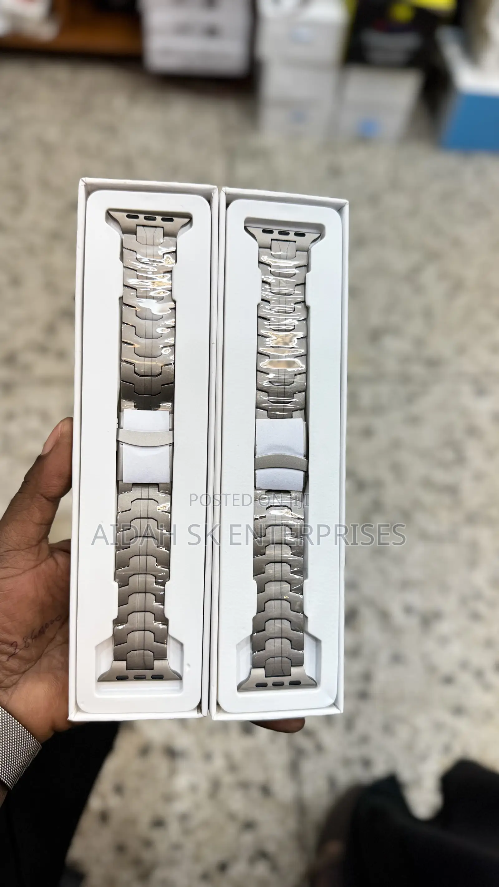 Titanium Simple Stainless Strap for Apple Watches