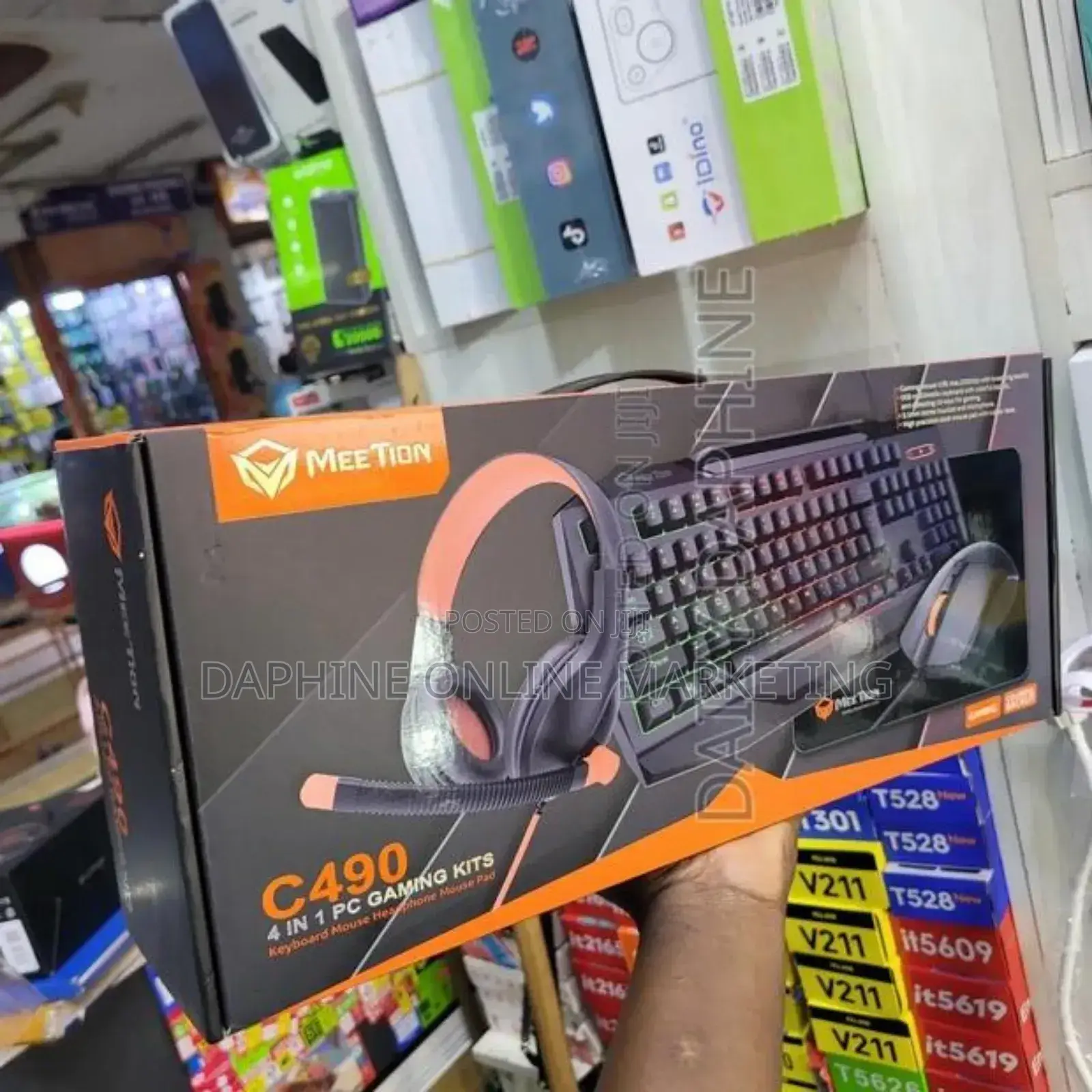 3 in 1 Gaming Keyboard Combo and Headset