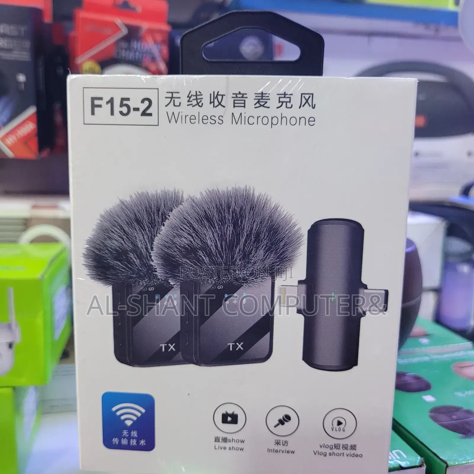 F15-2 Lavalier Wireless Microphone/ Lapel Microphone F15-2
