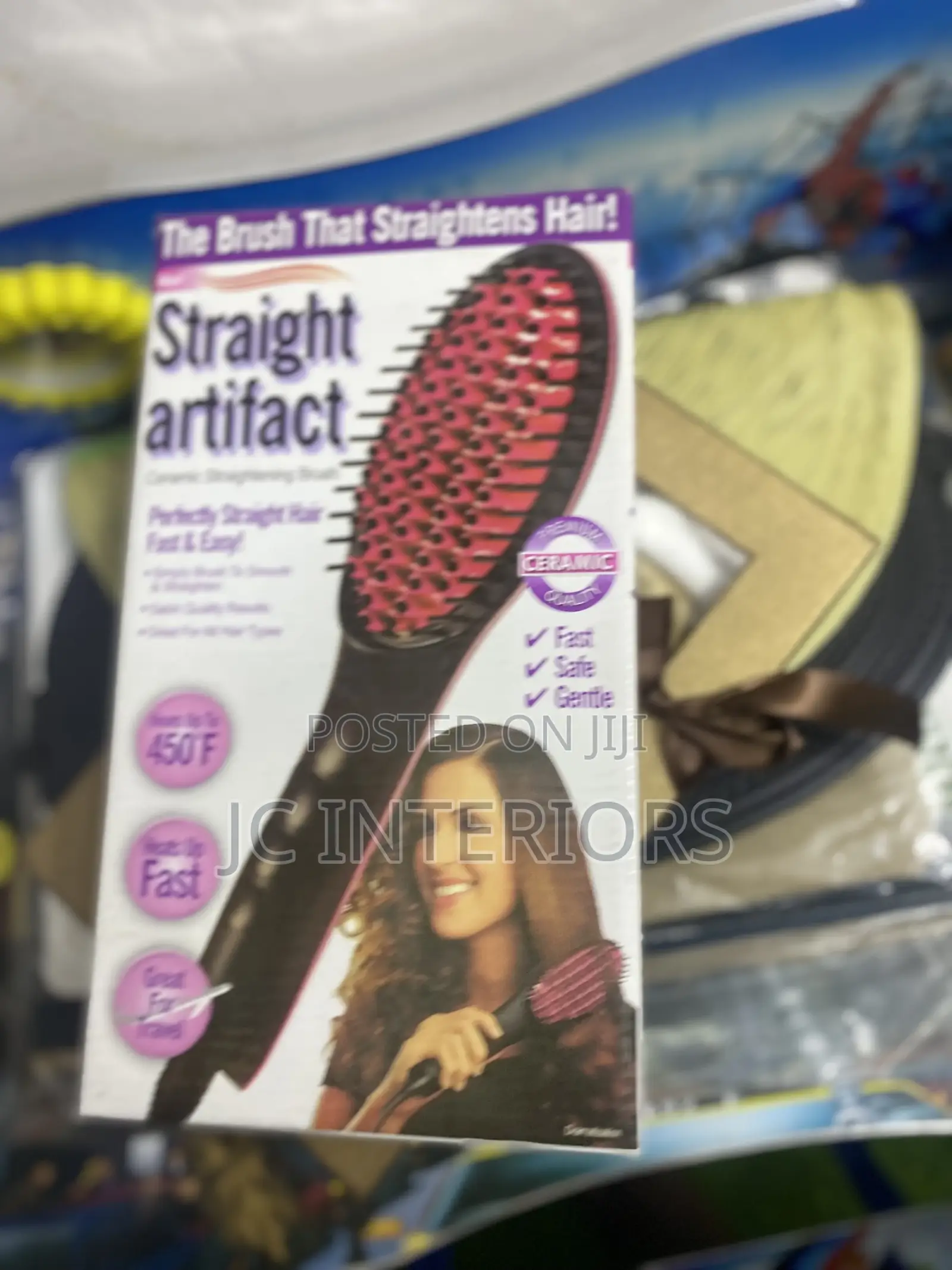 The Brush That Straightens Hair