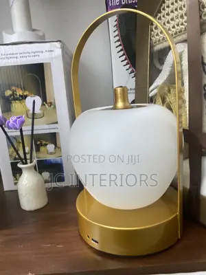 LED Rechargeable Touch Dimming Art Desk Lamp