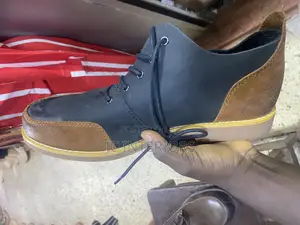 Brown Black Shoes