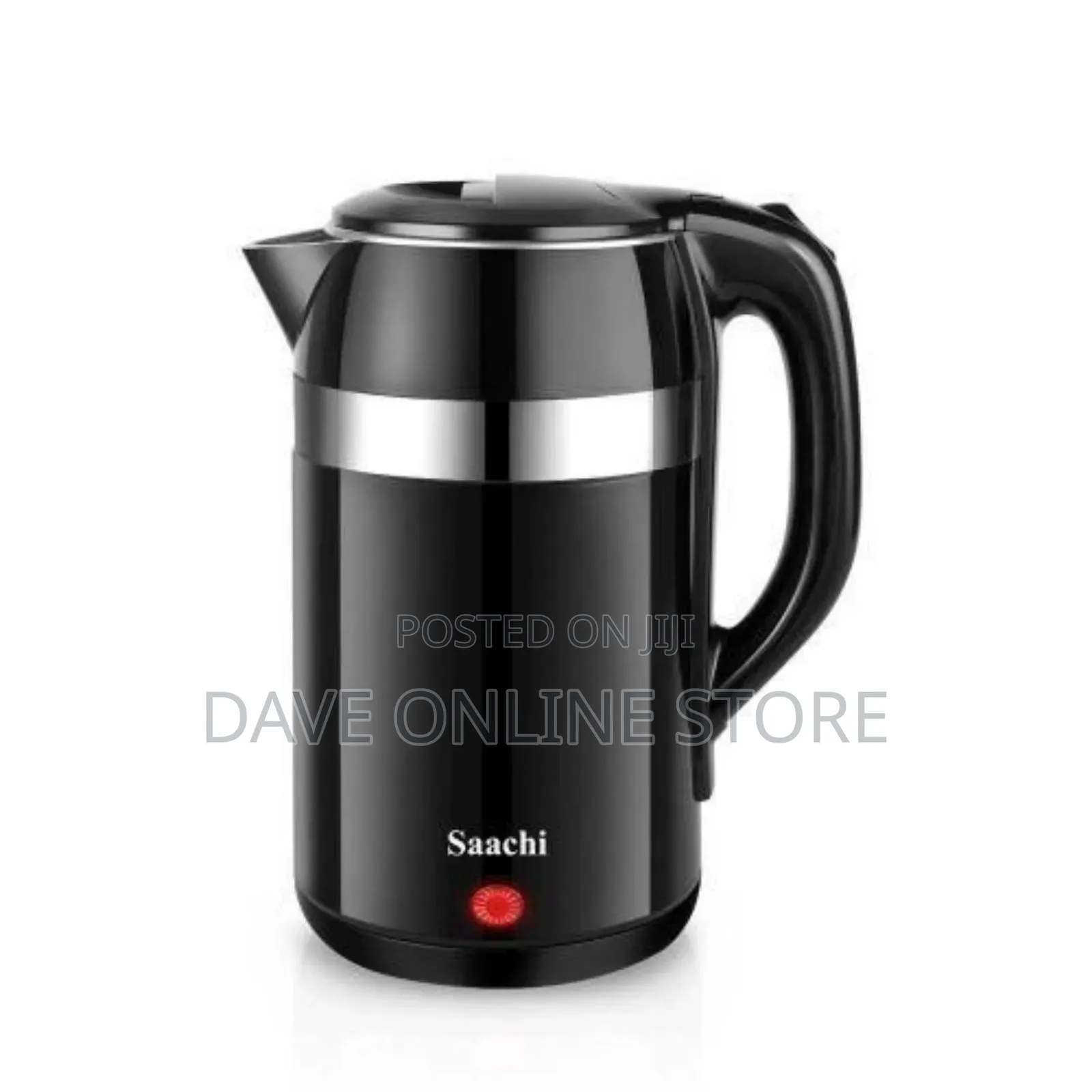 Saachi 2.5 Liters Electrc Kettle Fast Boiling Kettle-Black