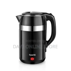 Saachi 2.5 Liters Electrc Kettle Fast Boiling Kettle-Black