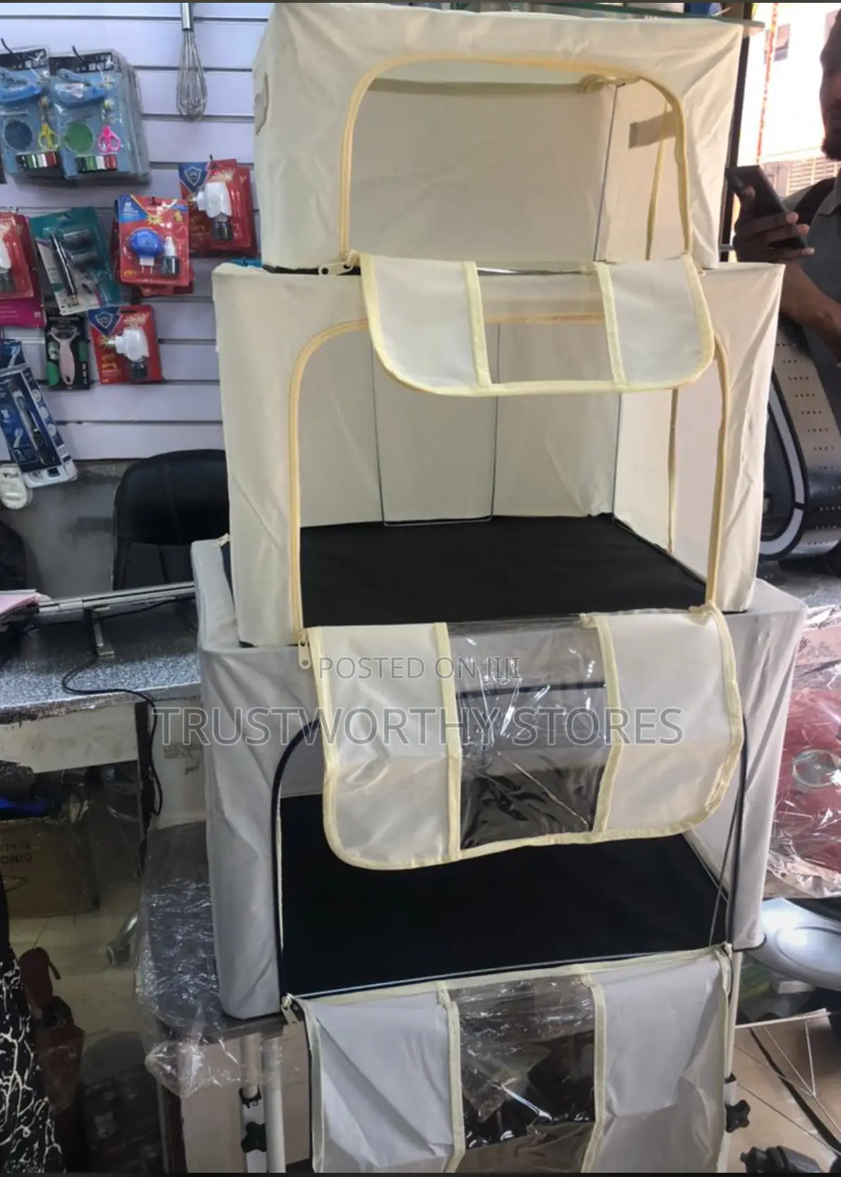 3pieces Clothes Storage Boxes