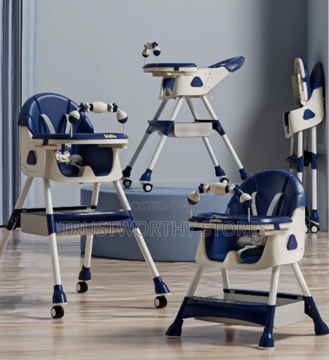 Foldable and Movable Baby Feeding Chair
