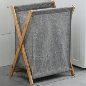 Foldable Clothes Laundry Basket Bag