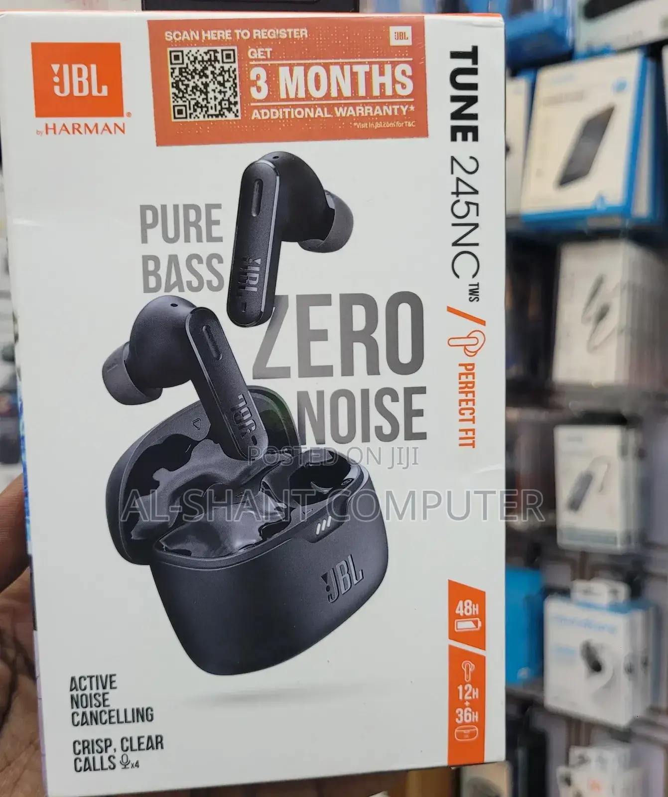 JBL Tune 245NC Earbuds/ Zero Noise JBL Airpods