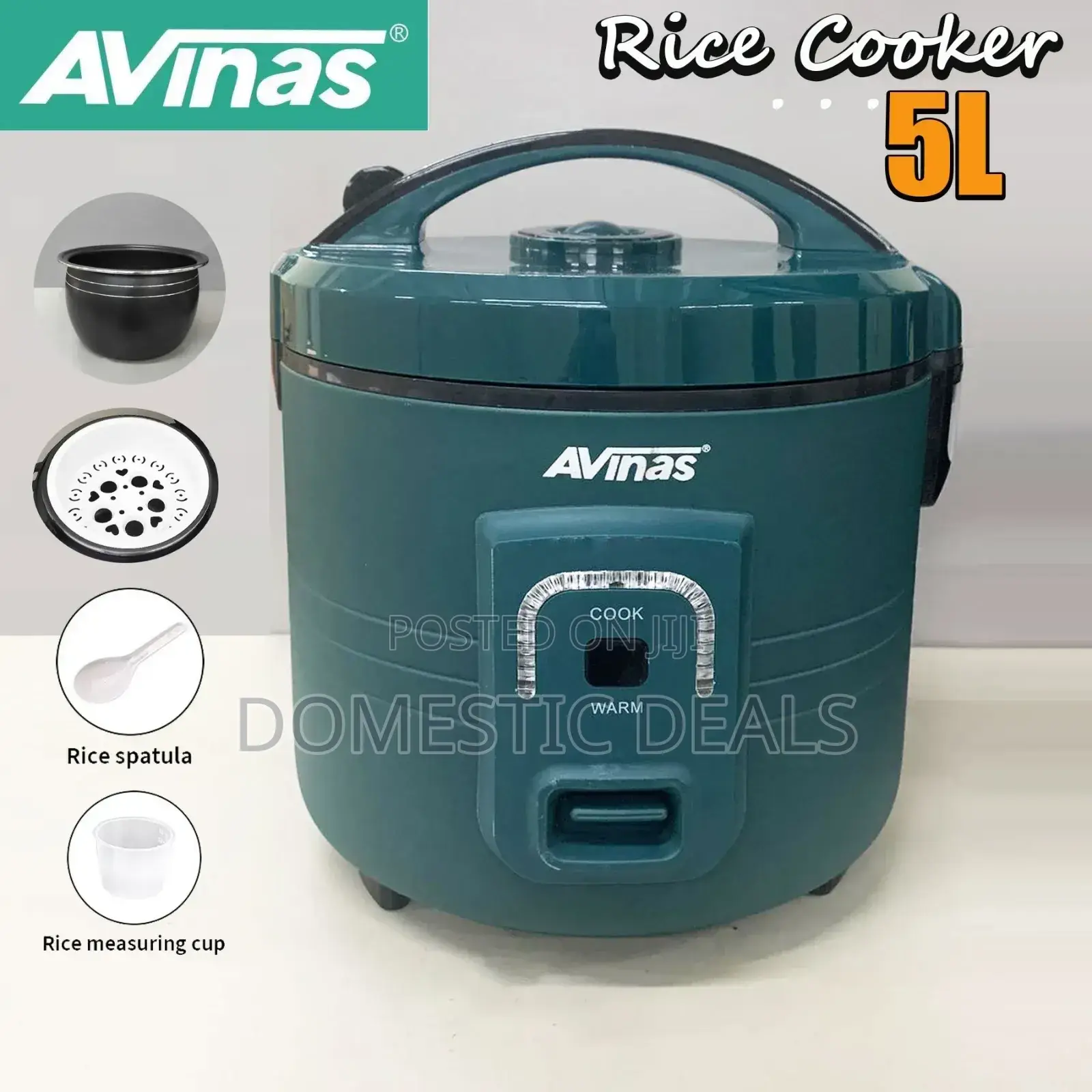 Avinas 5L Intelligent Electric Adjustable Rice Cooker