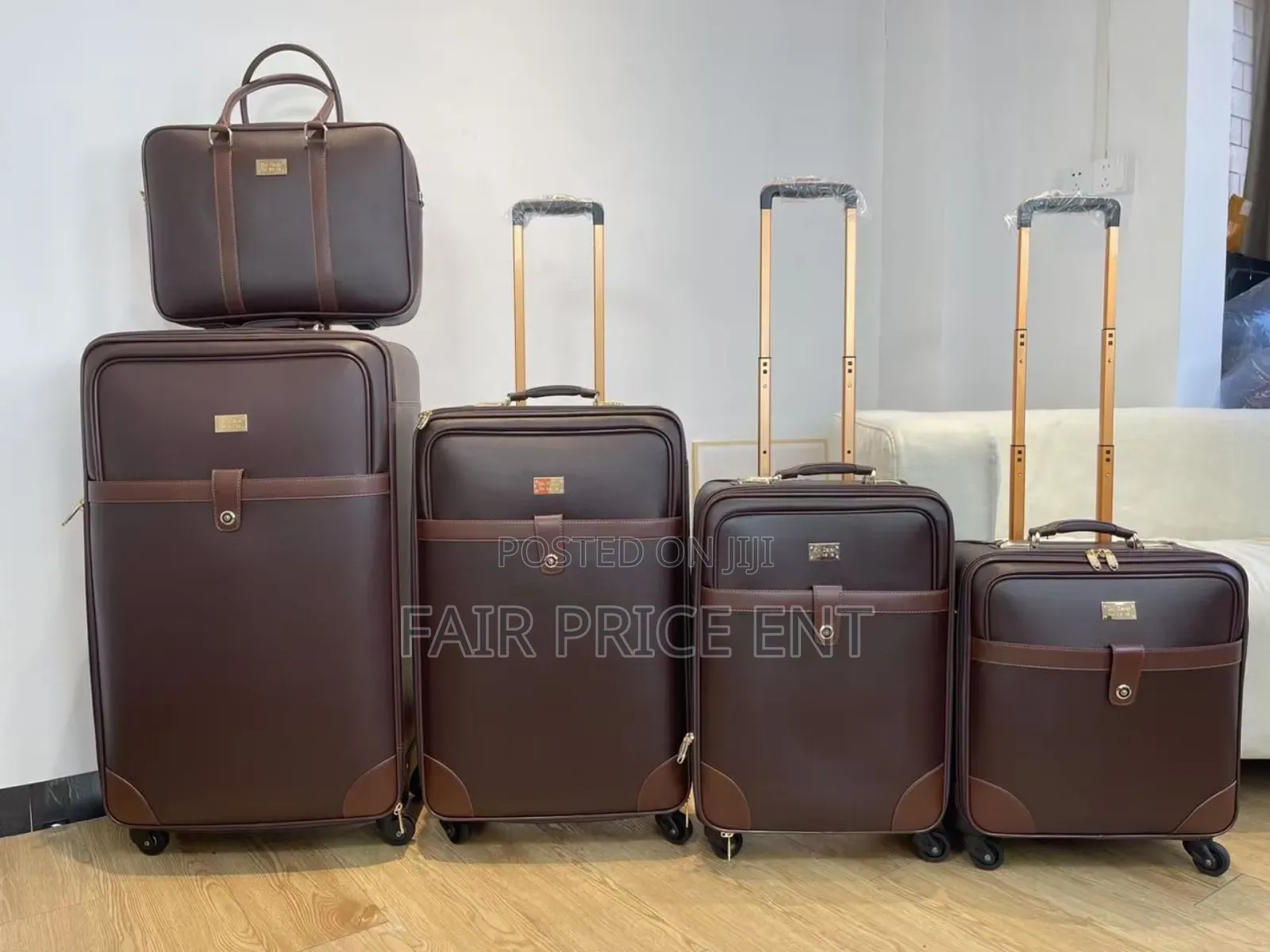 Noble Aluminium Plastic Lock and Key Suitcases.( Gray)